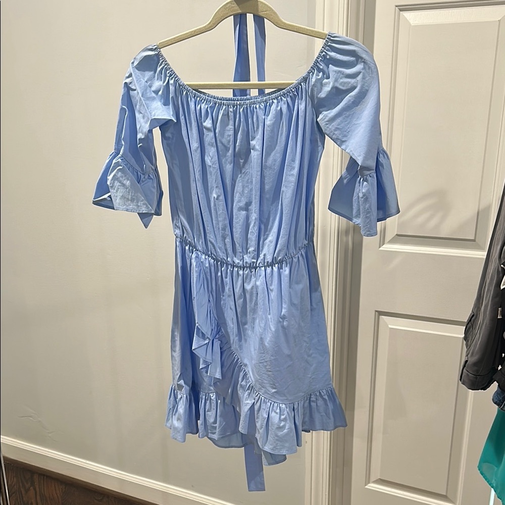 Lovers + Friends Light Blue Mini Dress